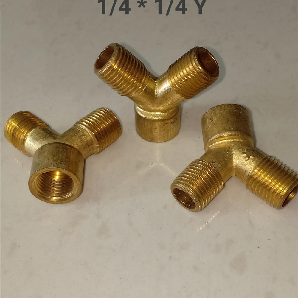 PUMP BRASS 1/4 * 1/4 Y